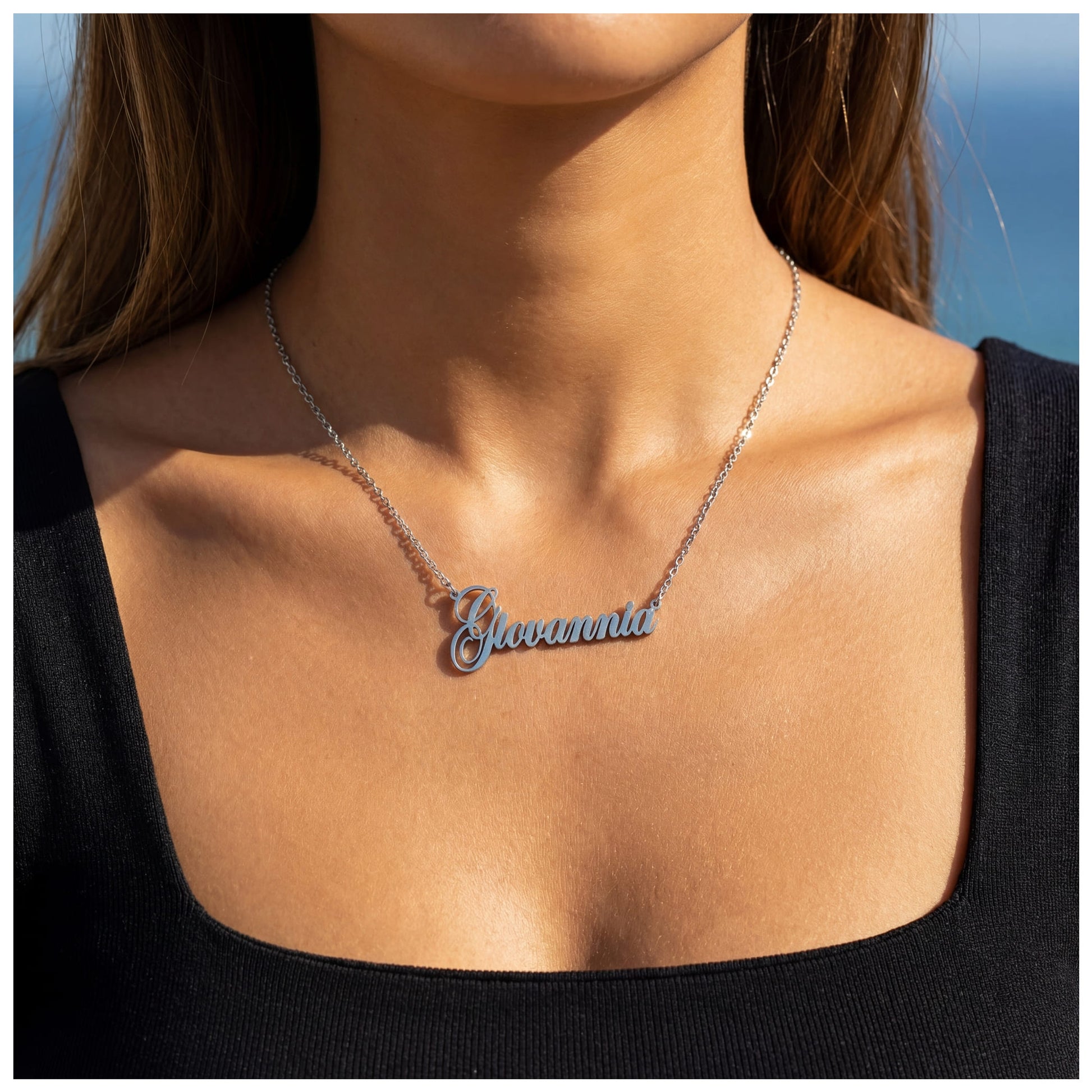PERSONALISIERTE EDELSTAHL "SPIRUS" KETTE - ICERAIN JEWELRY