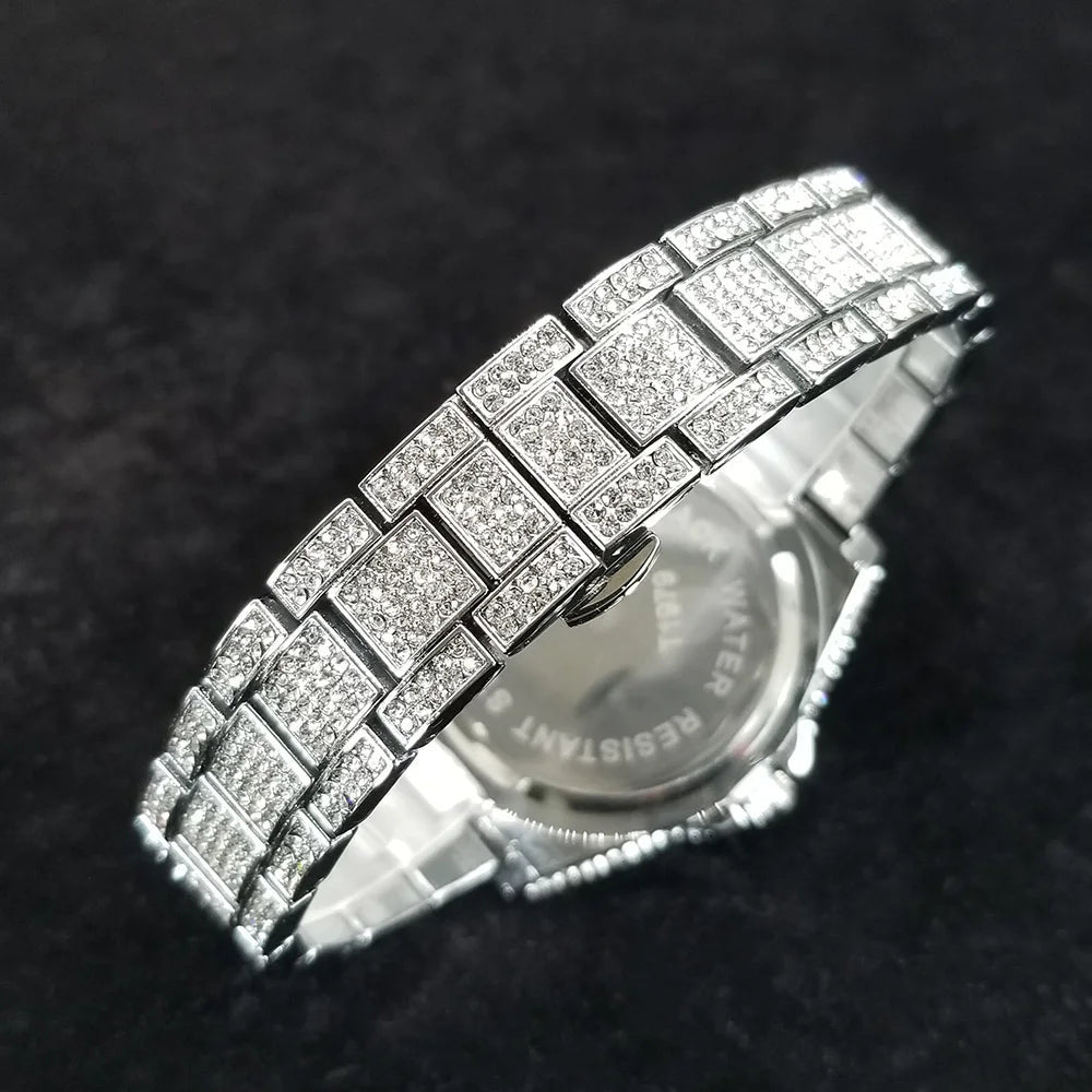 ICED OUT "DYSONAR" UHR - ICERAIN JEWELRY