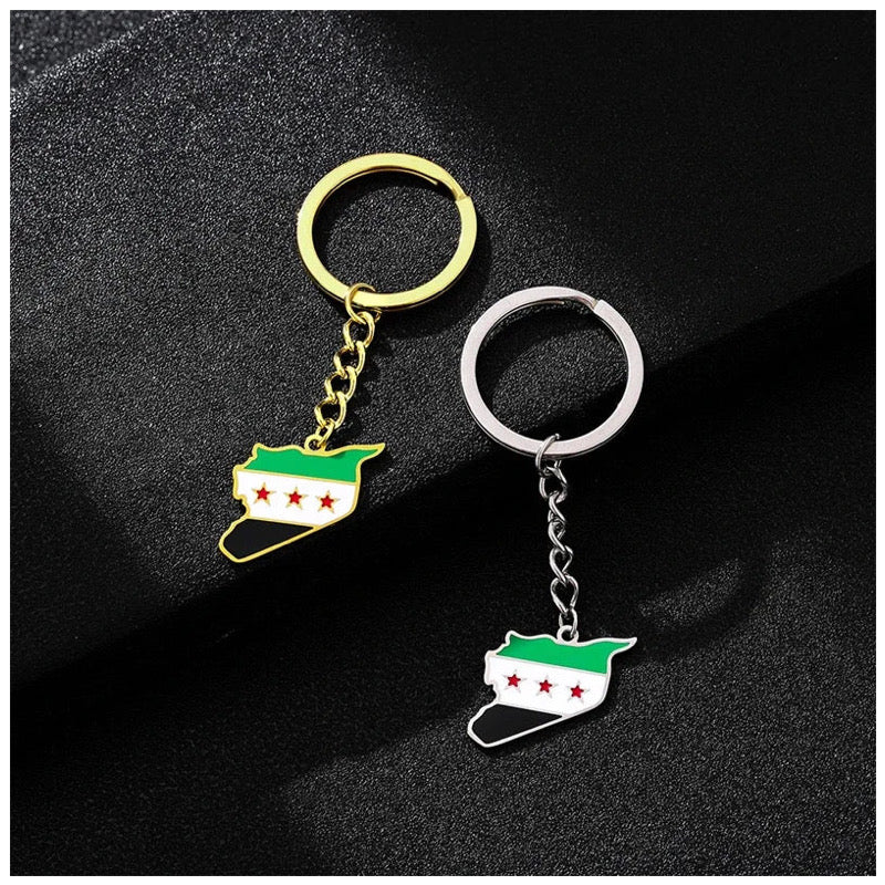 EDELSTAHL "SYRIA" SCHLÜSSELANHÄNGER - ICERAIN JEWELRY