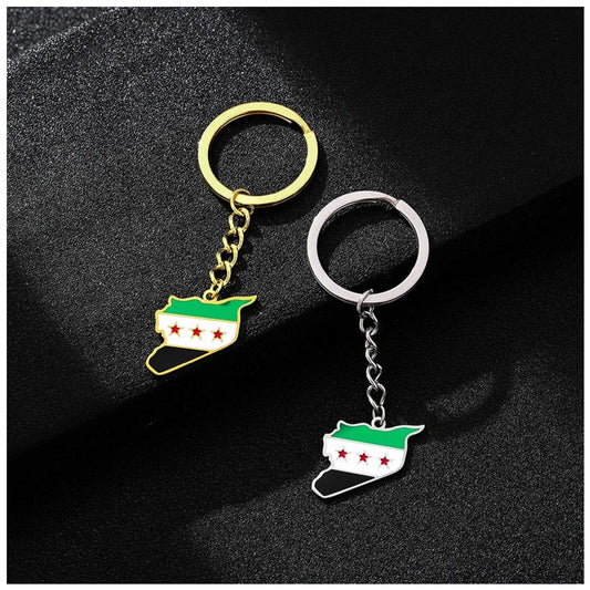 EDELSTAHL "SYRIA" SCHLÜSSELANHÄNGER - ICERAIN JEWELRY