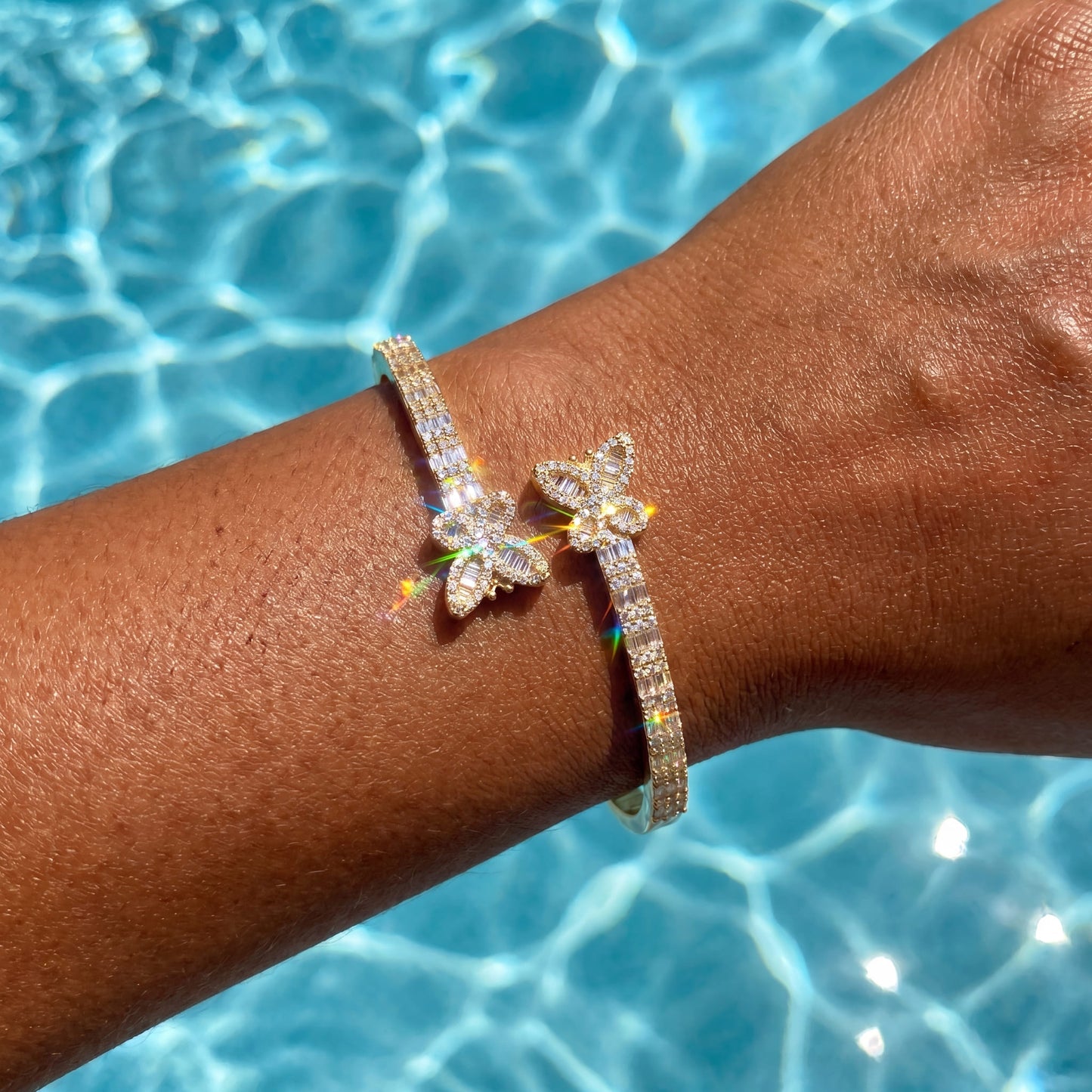 ICED OUT "BUTTERFLY" ARMREIF - ICERAIN JEWELRY