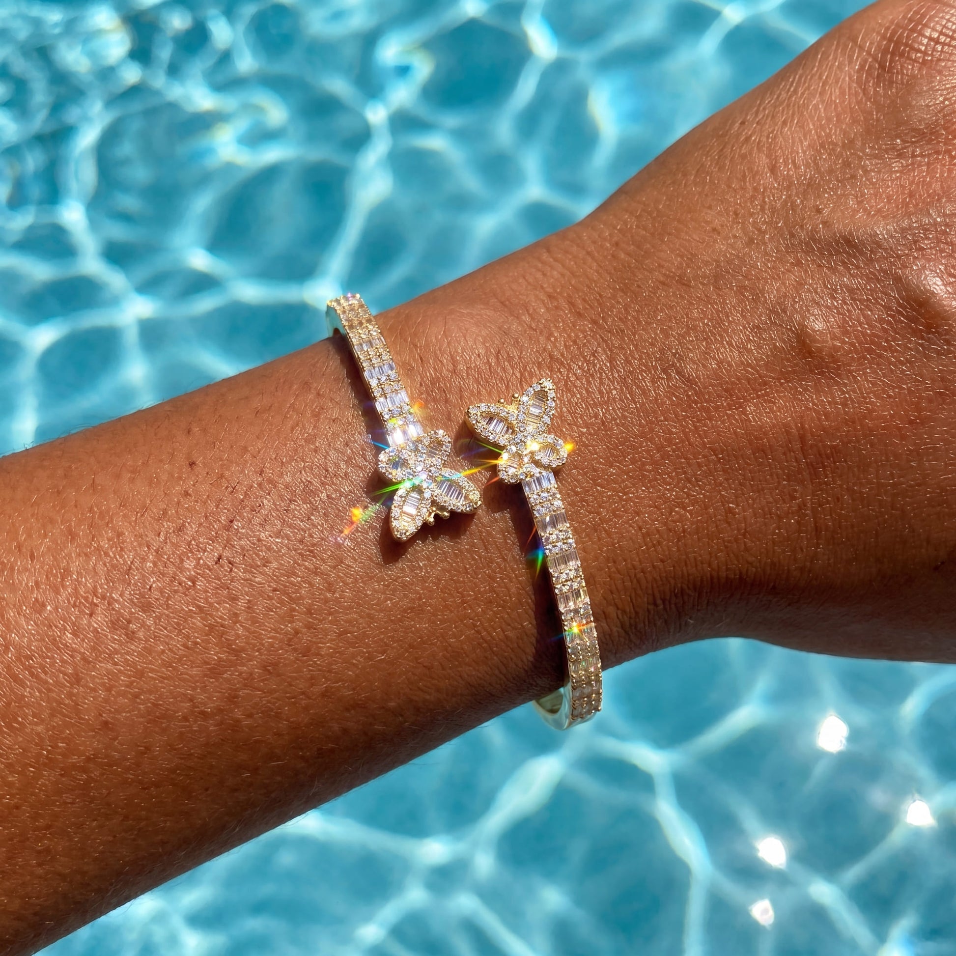 ICED OUT "BUTTERFLY" ARMREIF - ICERAIN JEWELRY
