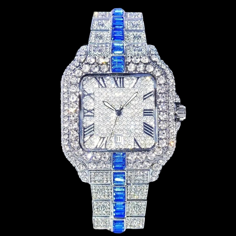 ICED OUT "PIAZZA V3" UHR - ICERAIN JEWELRY