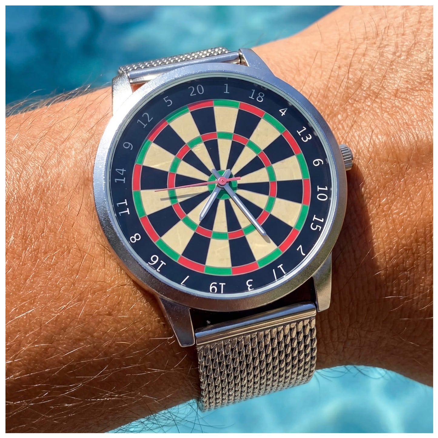 EDELSTAHL "DART" UHR - ICERAIN JEWELRY
