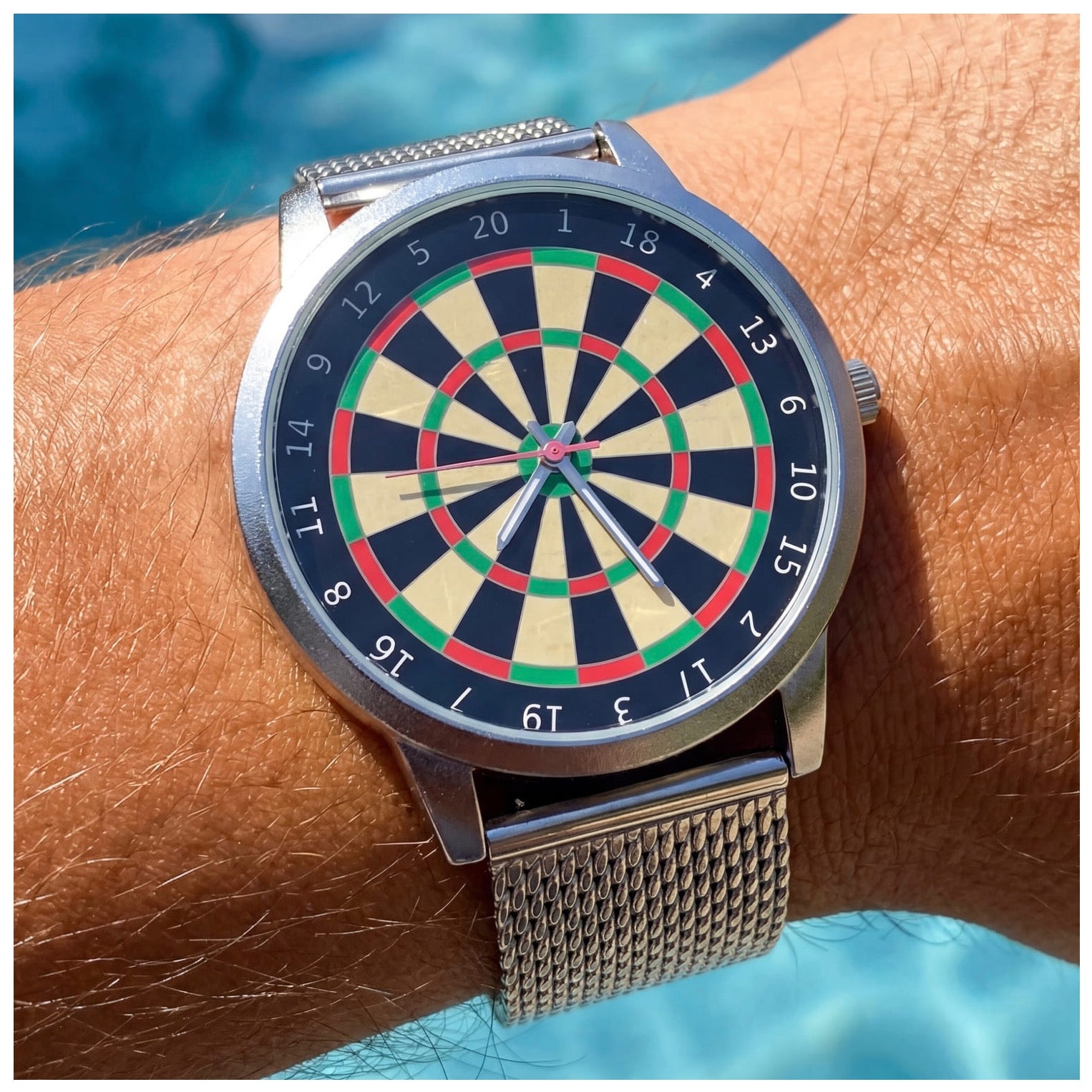EDELSTAHL "DART" UHR - ICERAIN JEWELRY