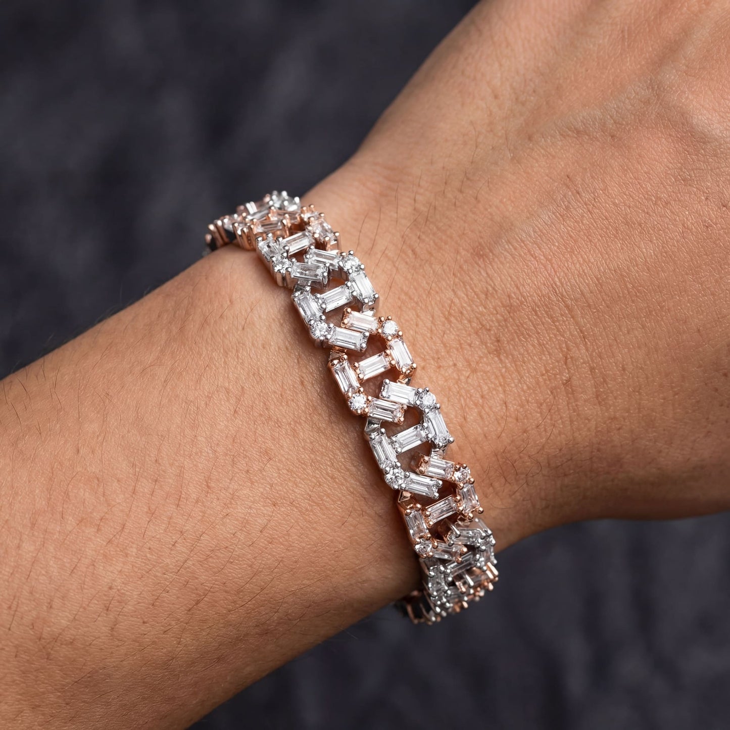 ICED OUT 10MM "STEZZA CUBAN" ARMBAND - ICERAIN JEWELRY