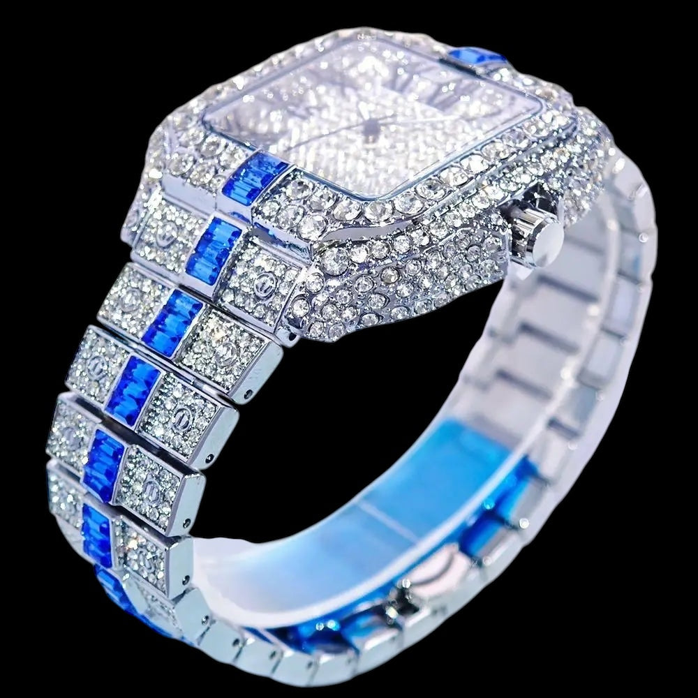 ICED OUT "PIAZZA V3" UHR - ICERAIN JEWELRY