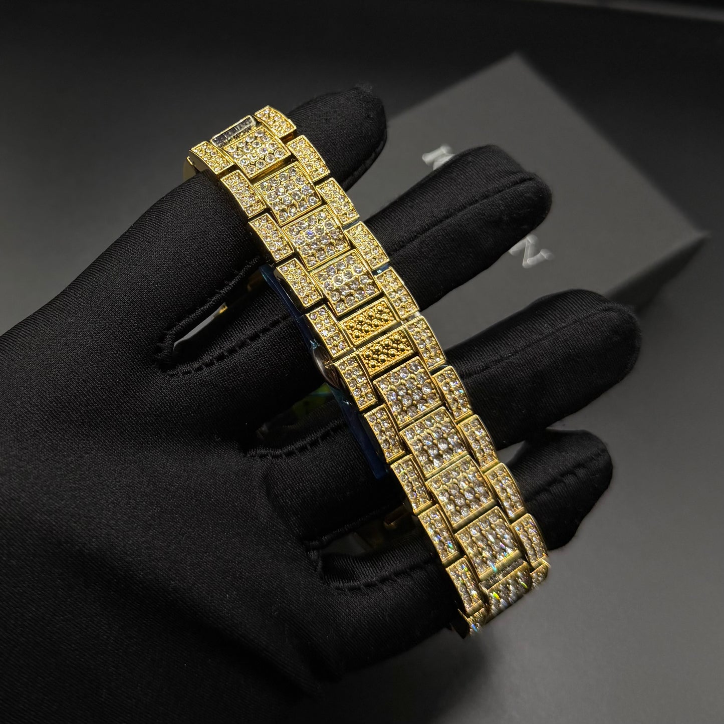 ICED OUT "LEHMING" UHR - ICERAIN JEWELRY