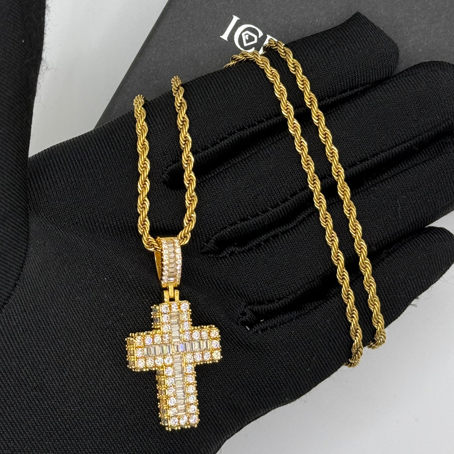 Luxus Iced Out "Cross V5" Kette - ICERAIN JEWELRY