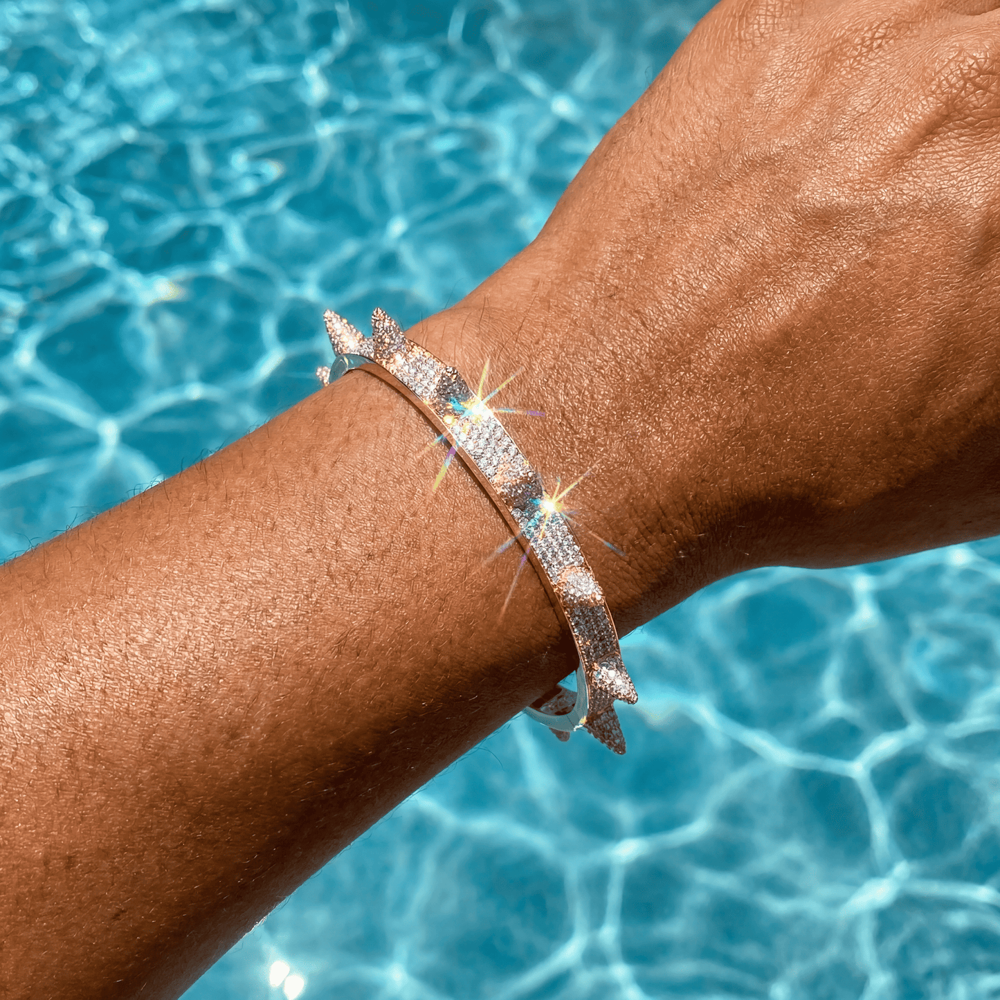 ICED OUT "SPIKE" ARMREIF - ICERAIN JEWELRY