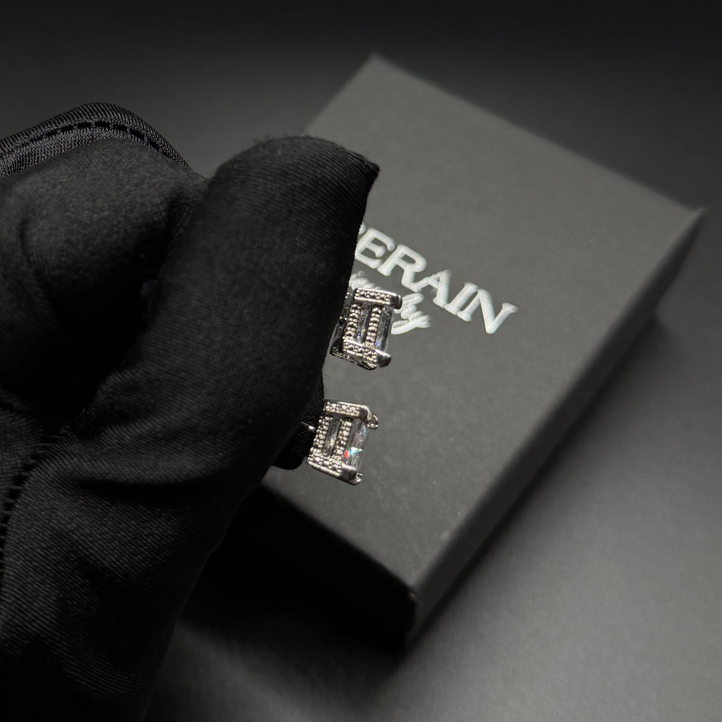 ICED OUT "SILVERSTAR V2" OHRRINGE - ICERAIN JEWELRY