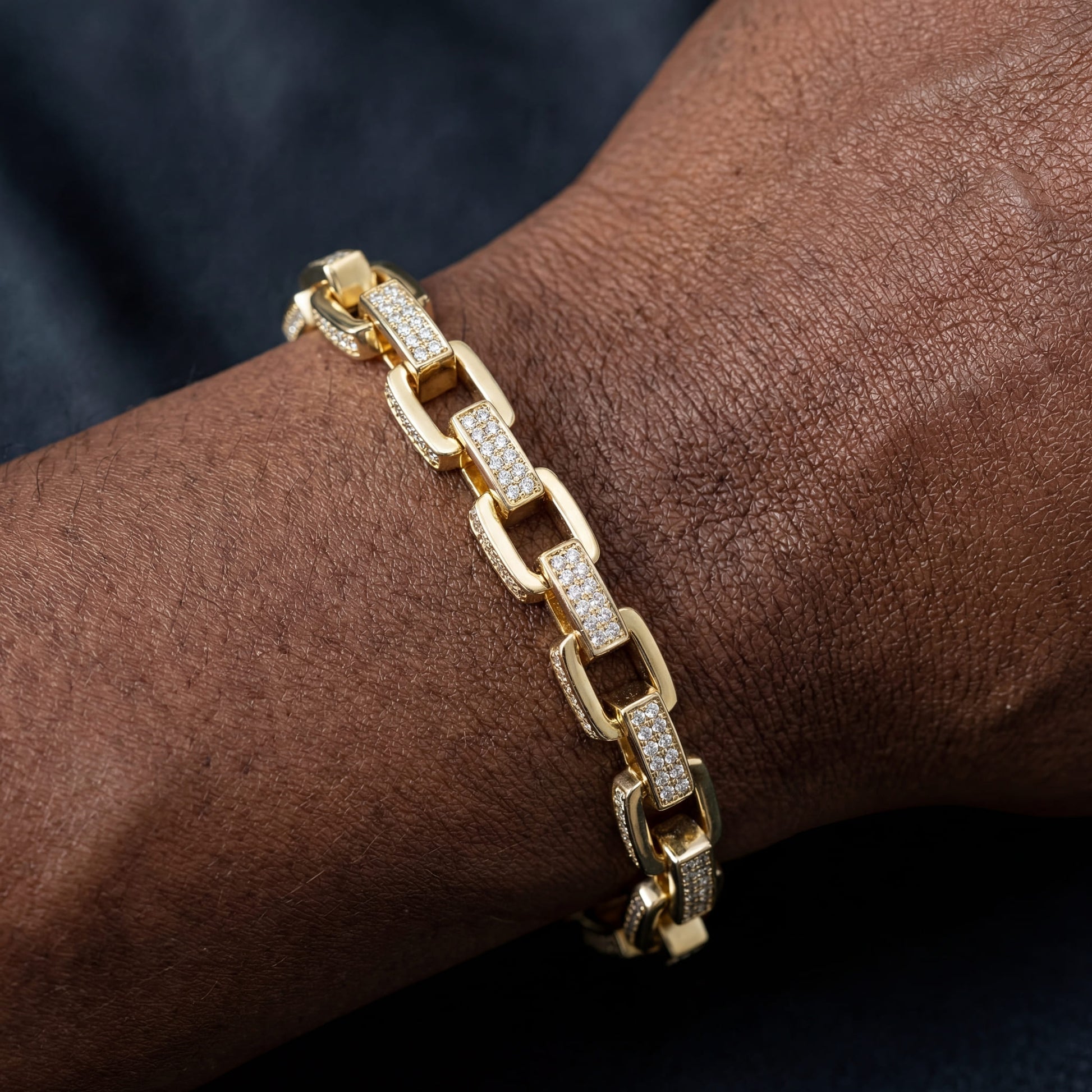 ICED OUT 8MM "ICEBOX" ARMBAND - ICERAIN JEWELRY