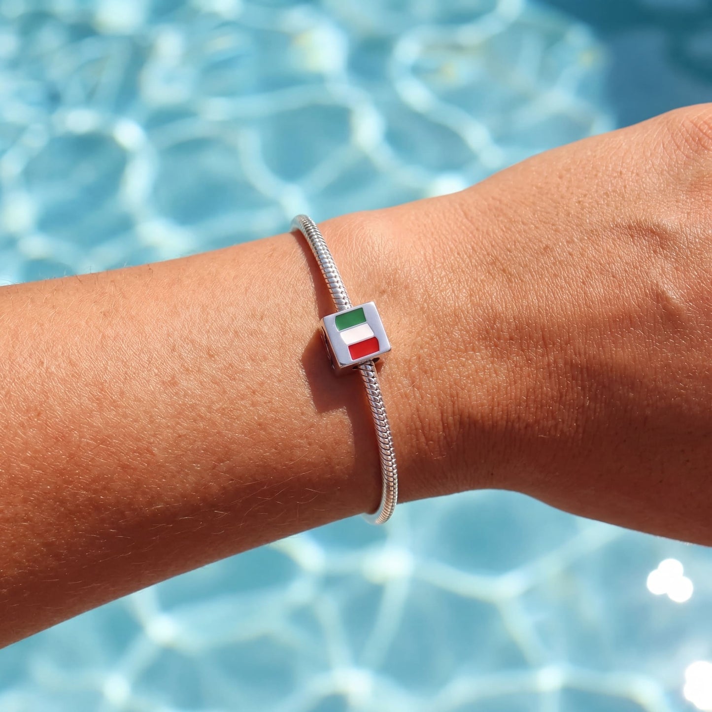 925S SILVER "ITALY V2" CHARM - ICERAIN JEWELRY