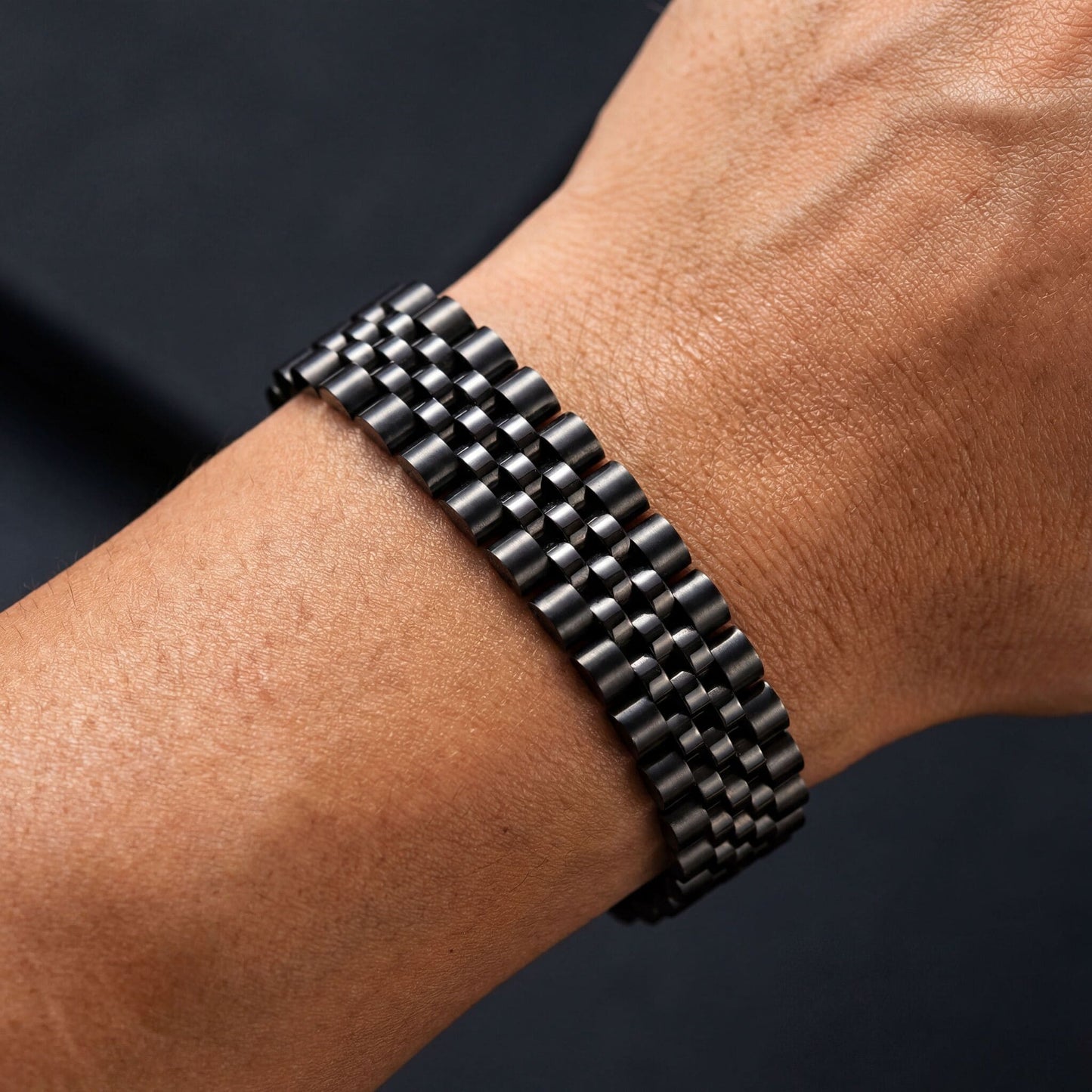 EDELSTAHL 15MM "JUBILEE" ARMBAND - ICERAIN JEWELRY