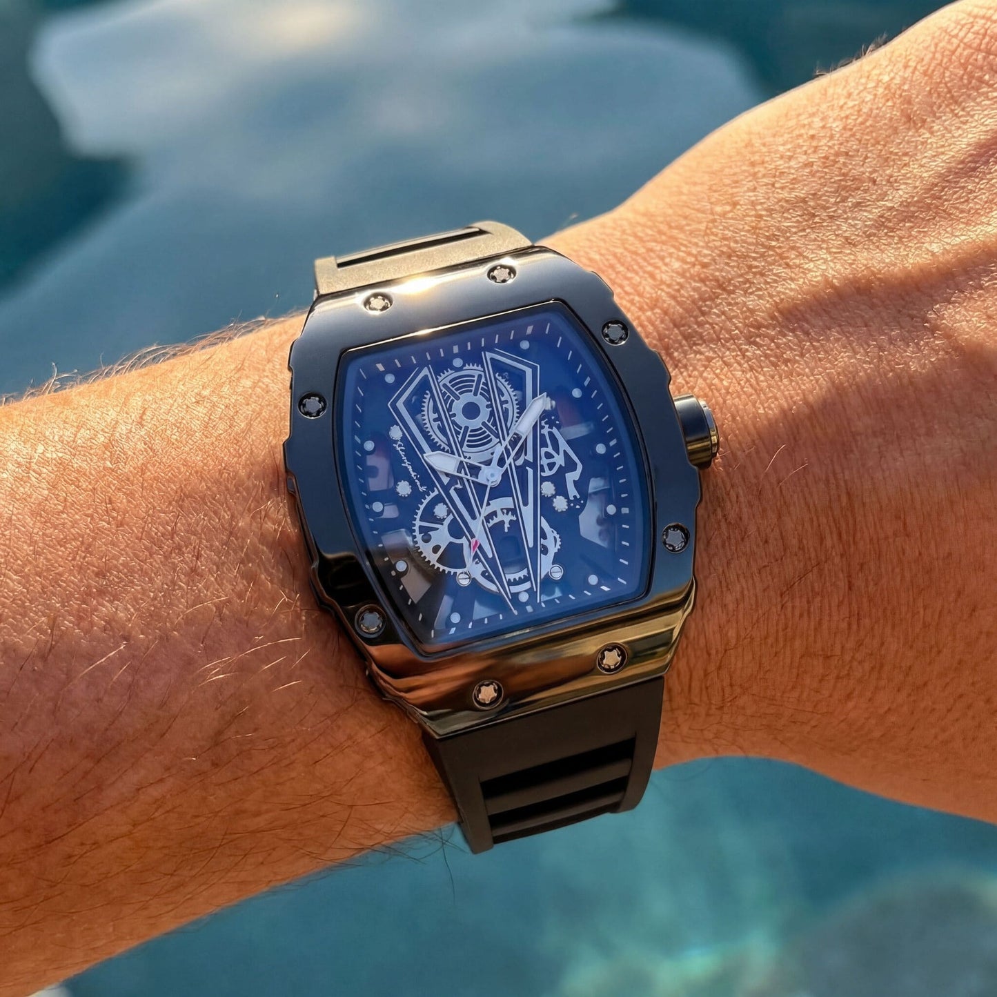 EDELSTAHL "CASSANO" UHR - ICERAIN JEWELRY