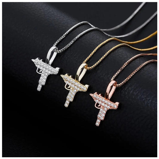 ICED OUT "MP" KETTE - ICERAIN JEWELRY