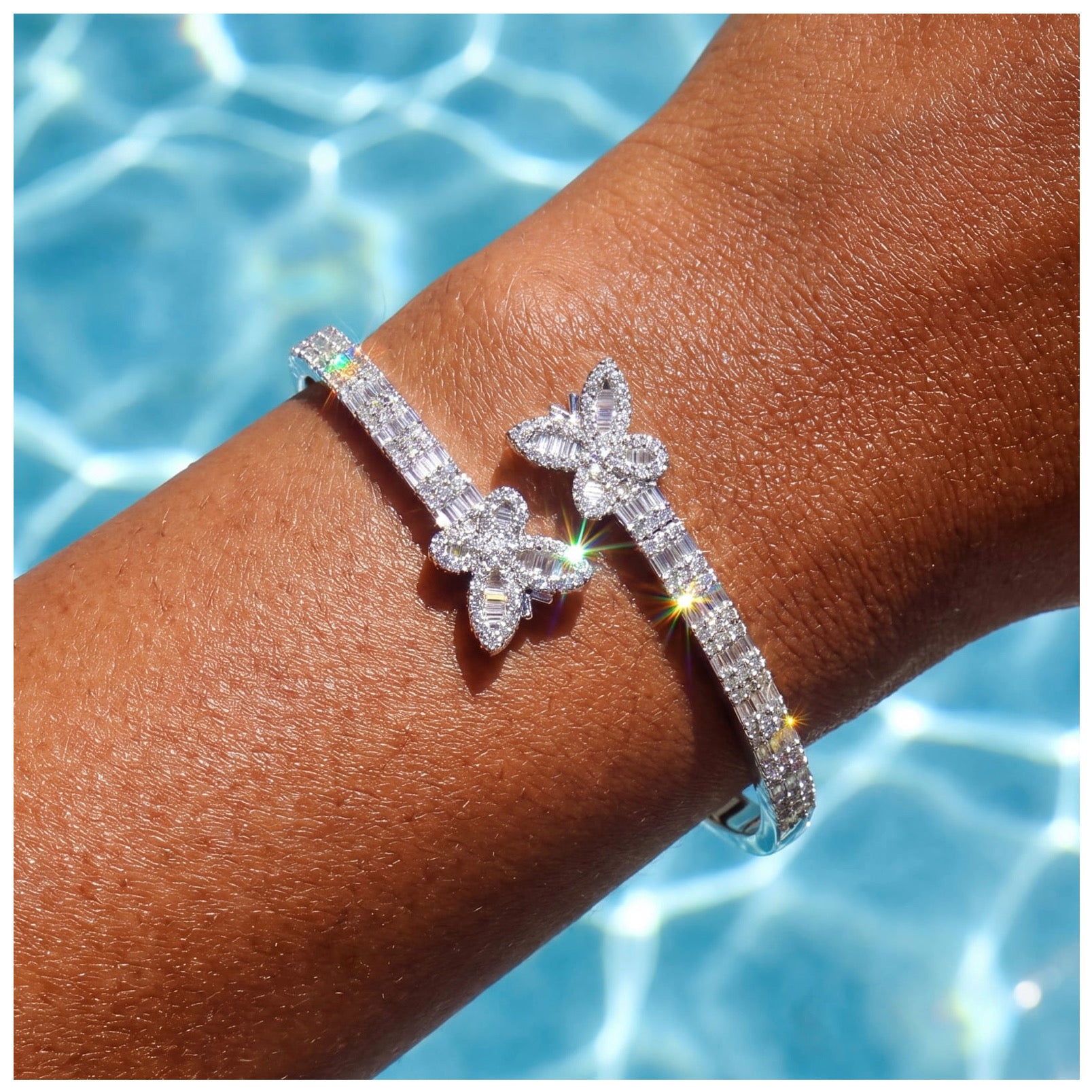 ICED OUT "BUTTERFLY" ARMREIF - ICERAIN JEWELRY
