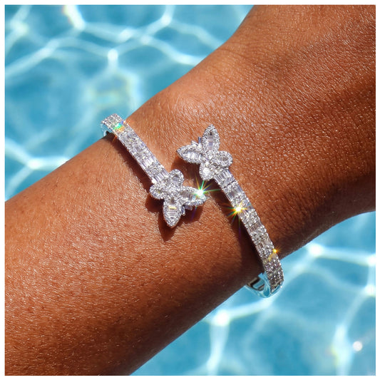 ICED OUT "BUTTERFLY" ARMREIF - ICERAIN JEWELRY