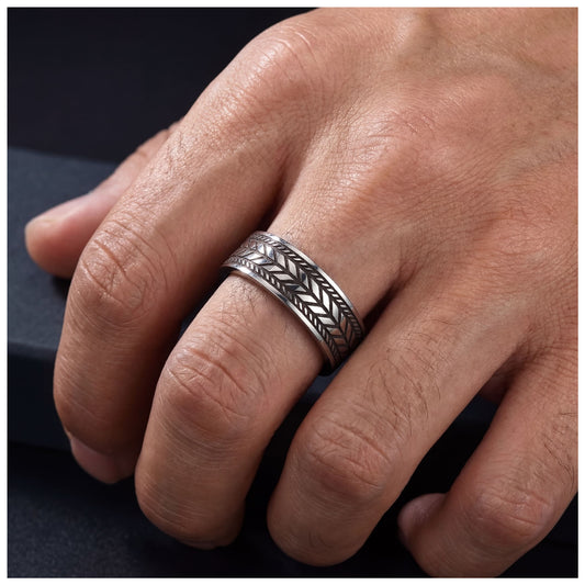 EDELSTAHL "CHUNKY" RING - ICERAIN JEWELRY