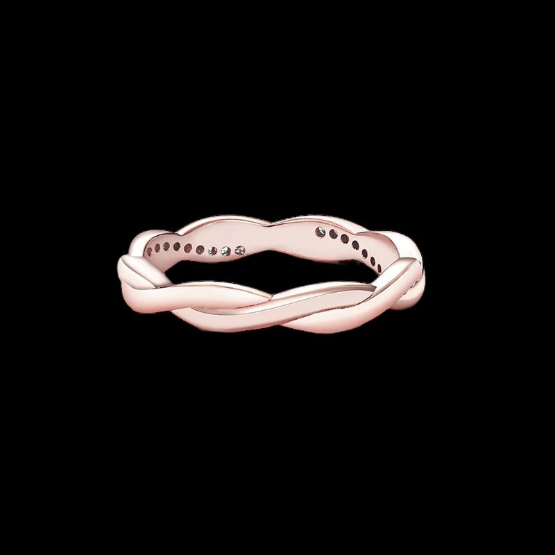 Luxus Iced Out "Rosegold Twaster" Ringe