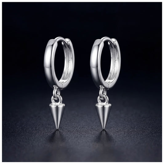 925S SILVER "SILVER PUNK" OHRRINGE - ICERAIN JEWELRY