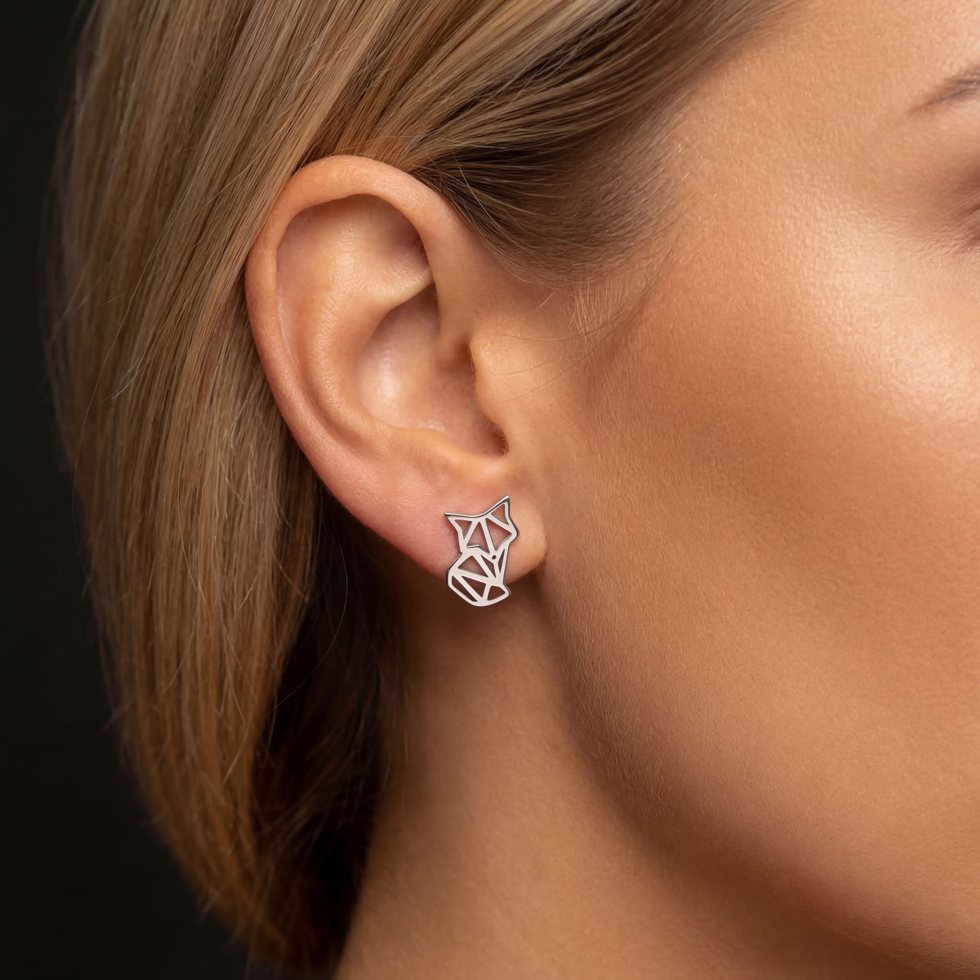 EDELSTAHL "FOX" OHRRINGE - ICERAIN JEWELRY