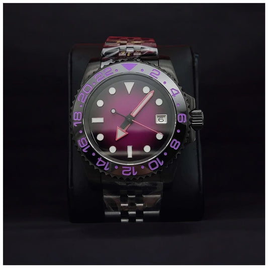 EDELSTAHL AUTOMATIK "SAPHIR" UHR - ICERAIN JEWELRY