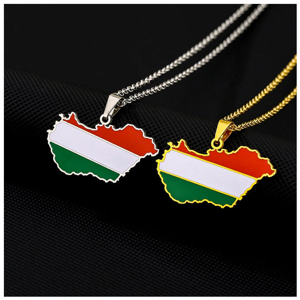 EDELSTAHL "HUNGARY" LÄNDERKETTE - ICERAIN JEWELRY