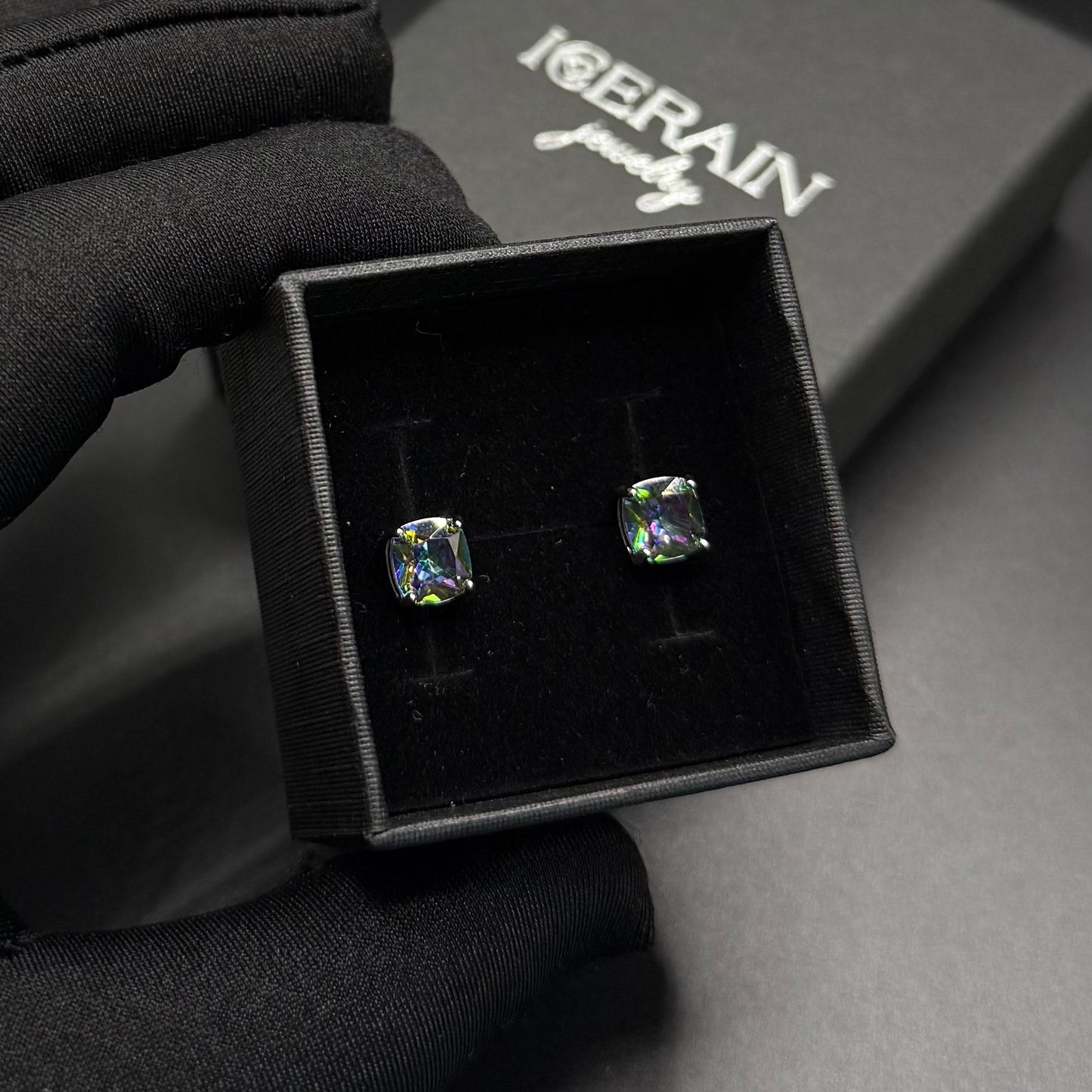 ICED OUT "MULTICOLOR VERSAILLE" OHRRINGE - ICERAIN JEWELRY