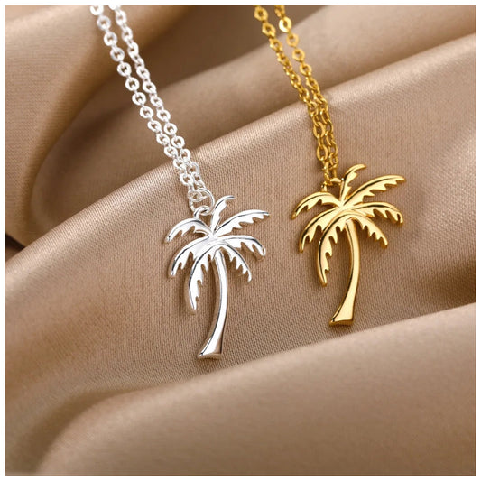EDELSTAHL "PALM" KETTE - ICERAIN JEWELRY