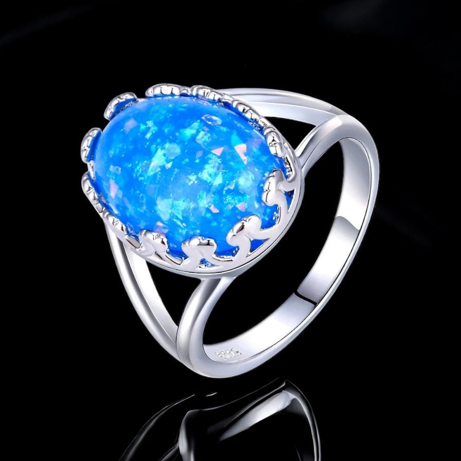 ICED OUT "OPAL" RING - ICERAIN JEWELRY