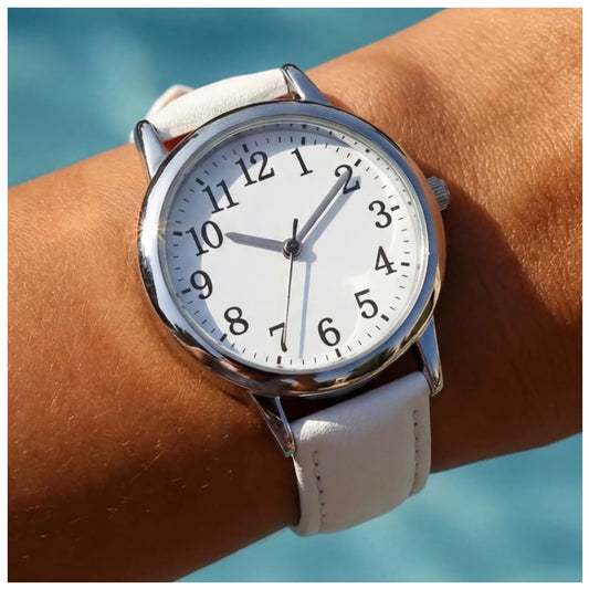 EDELSTAHL "WOMANIZER" UHR - ICERAIN JEWELRY