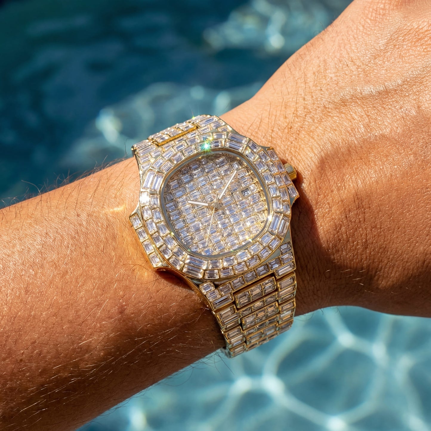 ICED OUT "DIVE" UHR - ICERAIN JEWELRY