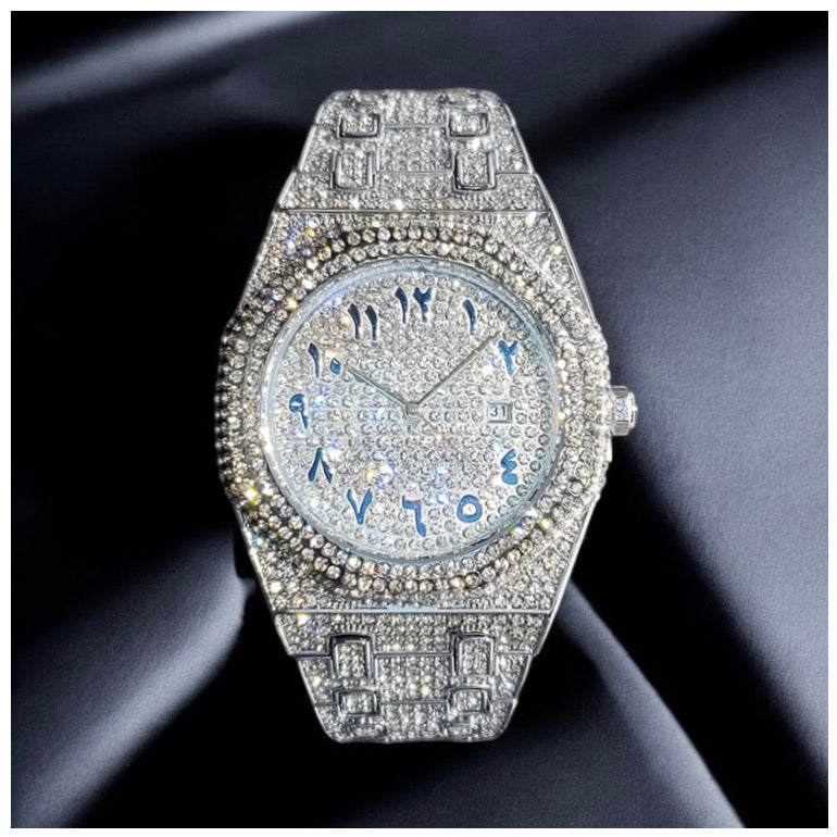 ICED OUT "ARABIC V2" UHR - ICERAIN JEWELRY