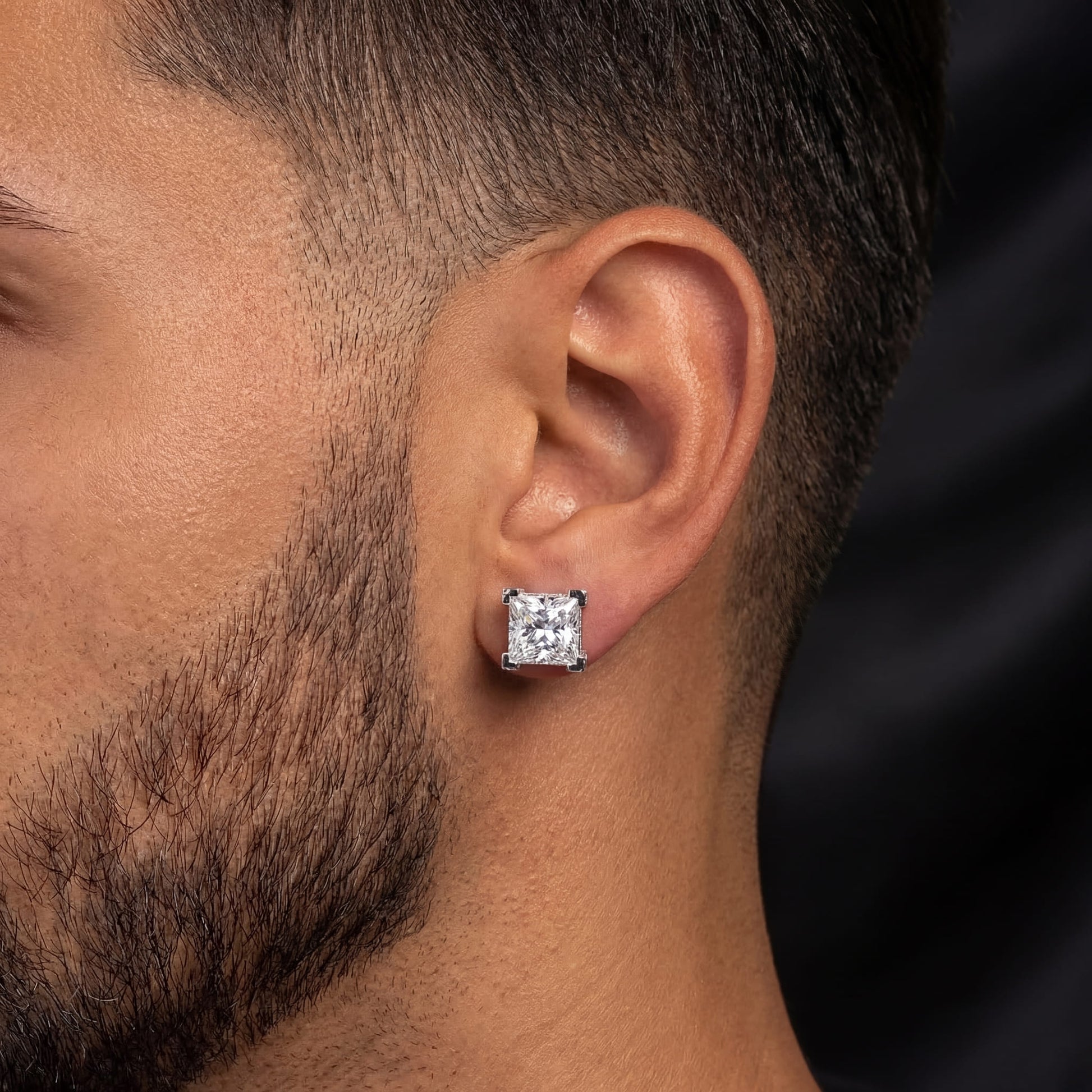 ICED OUT "SILVERSTAR V2" OHRRINGE - ICERAIN JEWELRY