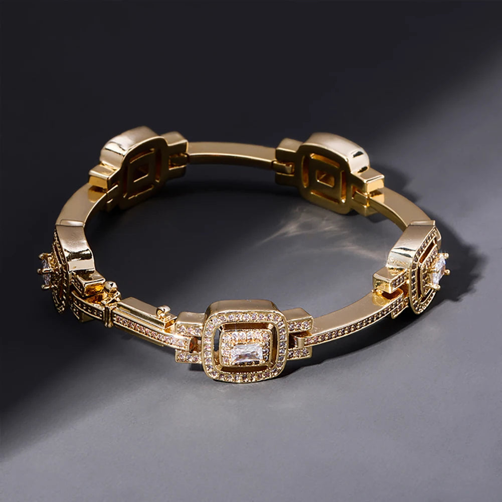 ICED OUT "MICROSI" ARMBAND - ICERAIN JEWELRY