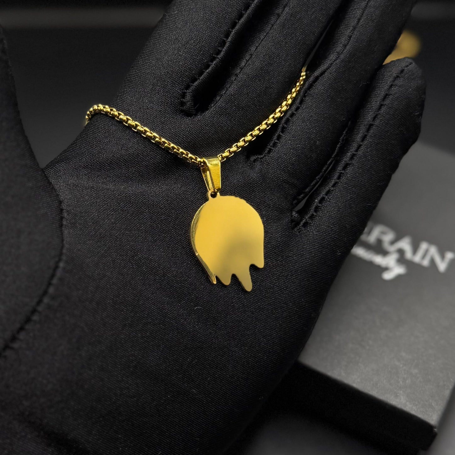 EDELSTAHL "WORLD 999" KETTE - ICERAIN JEWELRY