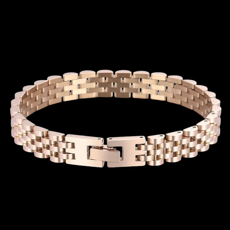 EDELSTAHL 10MM "JUBILEE" ARMBAND - ICERAIN JEWELRY