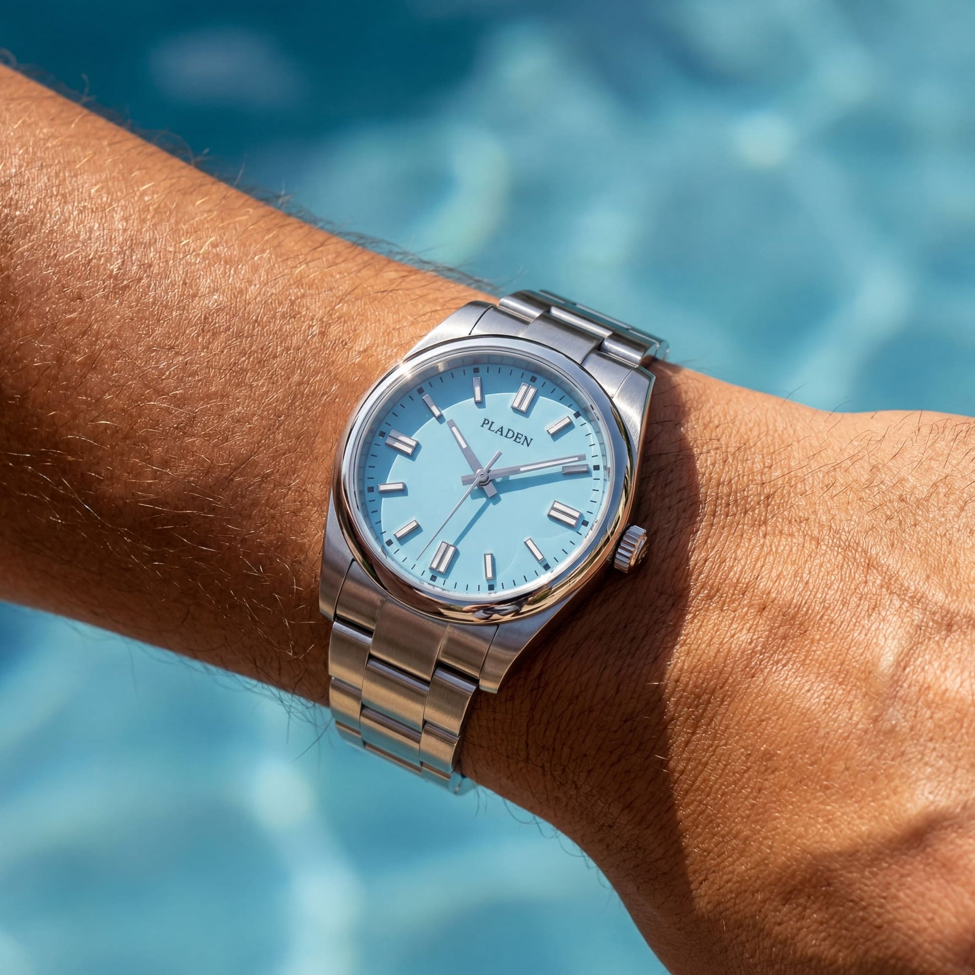 EDELSTAHL "TIFFSKO" UHR - ICERAIN JEWELRY