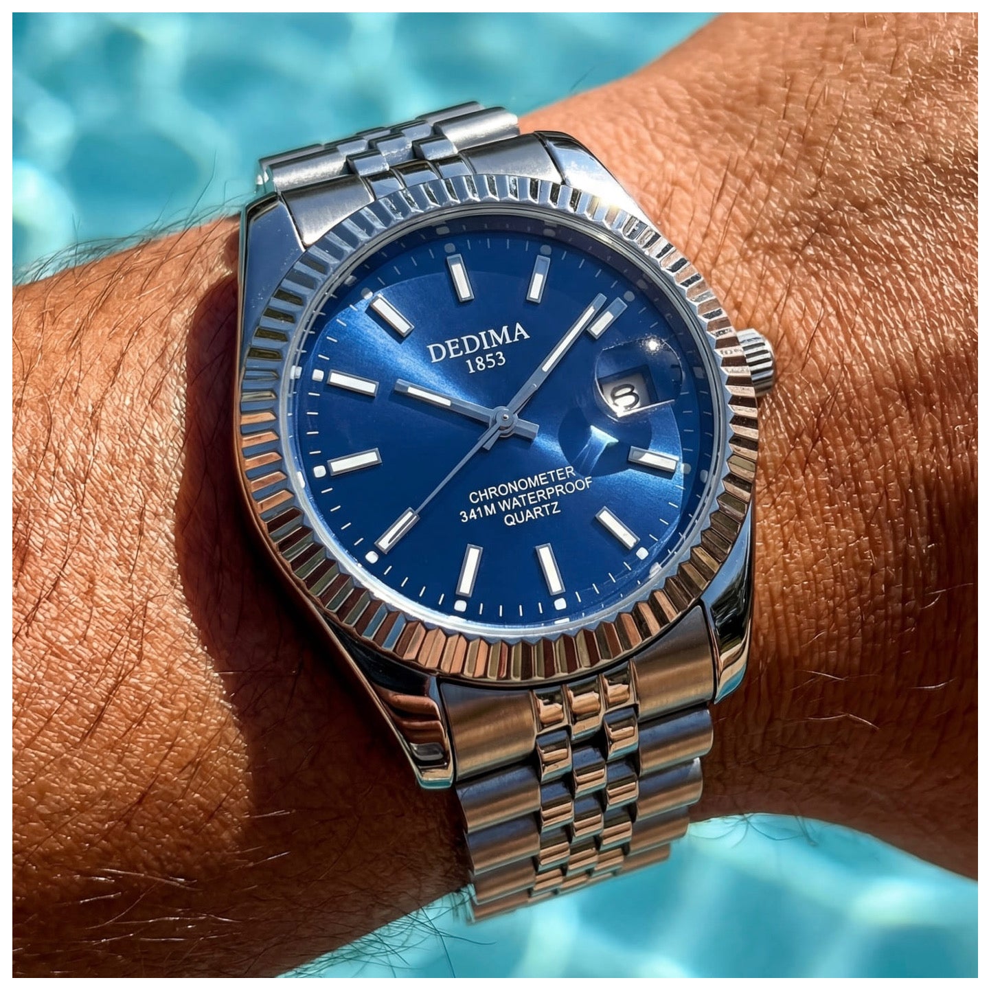 EDELSTAHL "HANDLO" UHR - ICERAIN JEWELRY