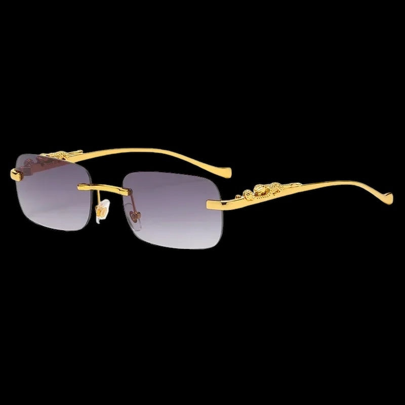 Luxus Edelstahl "Leopardo V2" Sonnenbrille