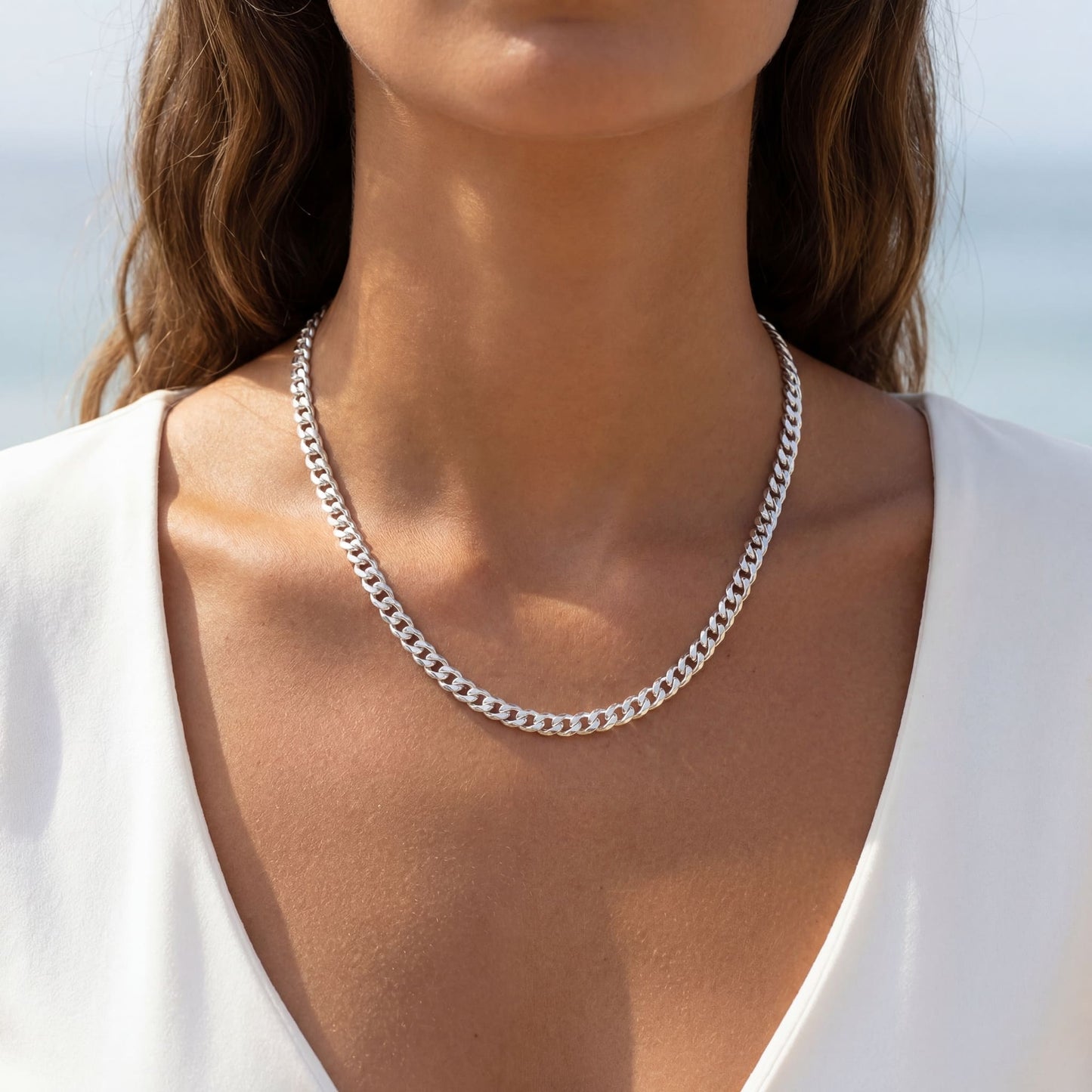 SALE | 925S SILVER 3,6MM 55CM "CUBAN" KETTE [PREMIUM VERSION] - ICERAIN JEWELRY