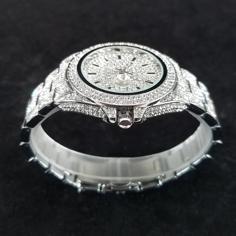 ICED OUT "DYSONAR" UHR - ICERAIN JEWELRY