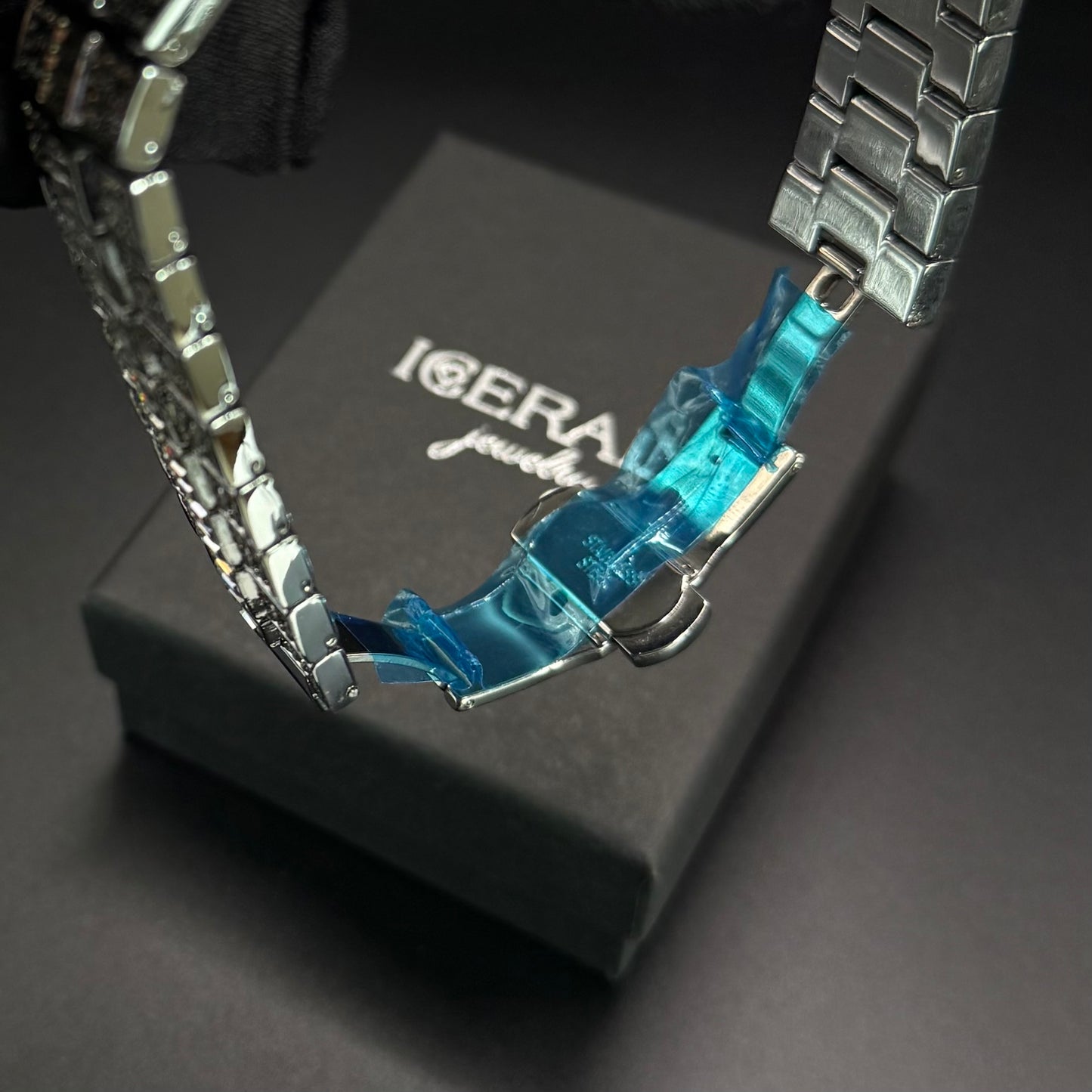 ICED OUT "PIAZZA V4" UHR - ICERAIN JEWELRY
