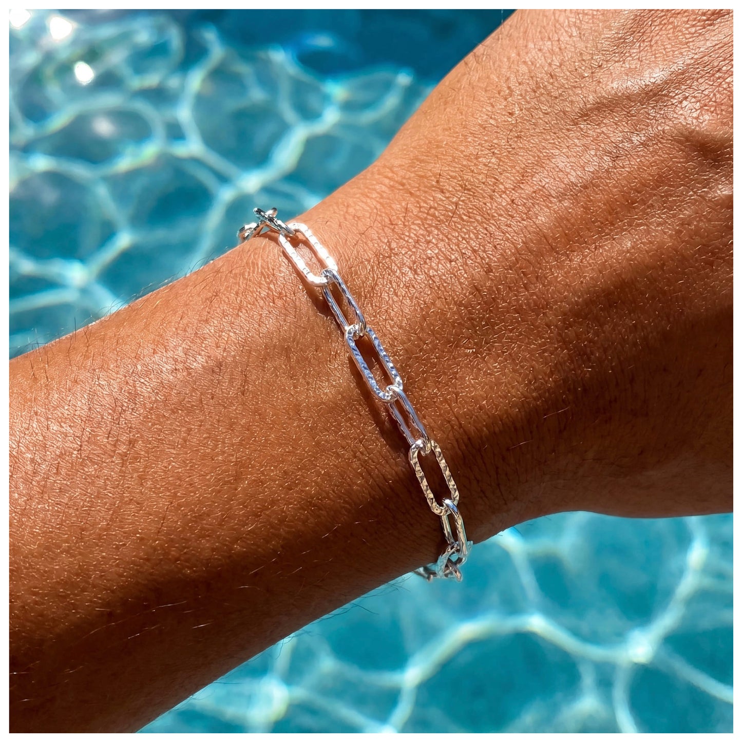 925S SILVER "SERRATURA" ARMBAND - ICERAIN JEWELRY