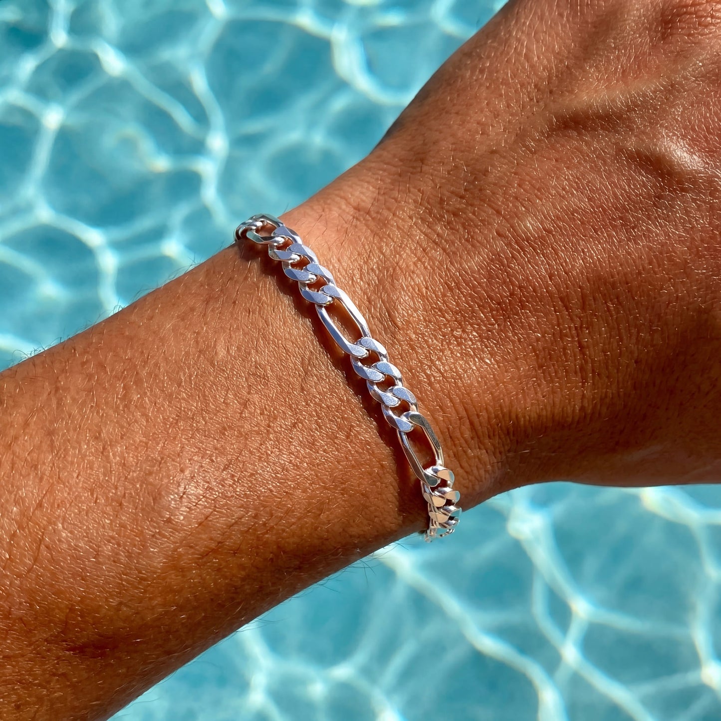925S SILVER "FIGARO" ARMBAND [CLASSIC VERSION] - ICERAIN JEWELRY