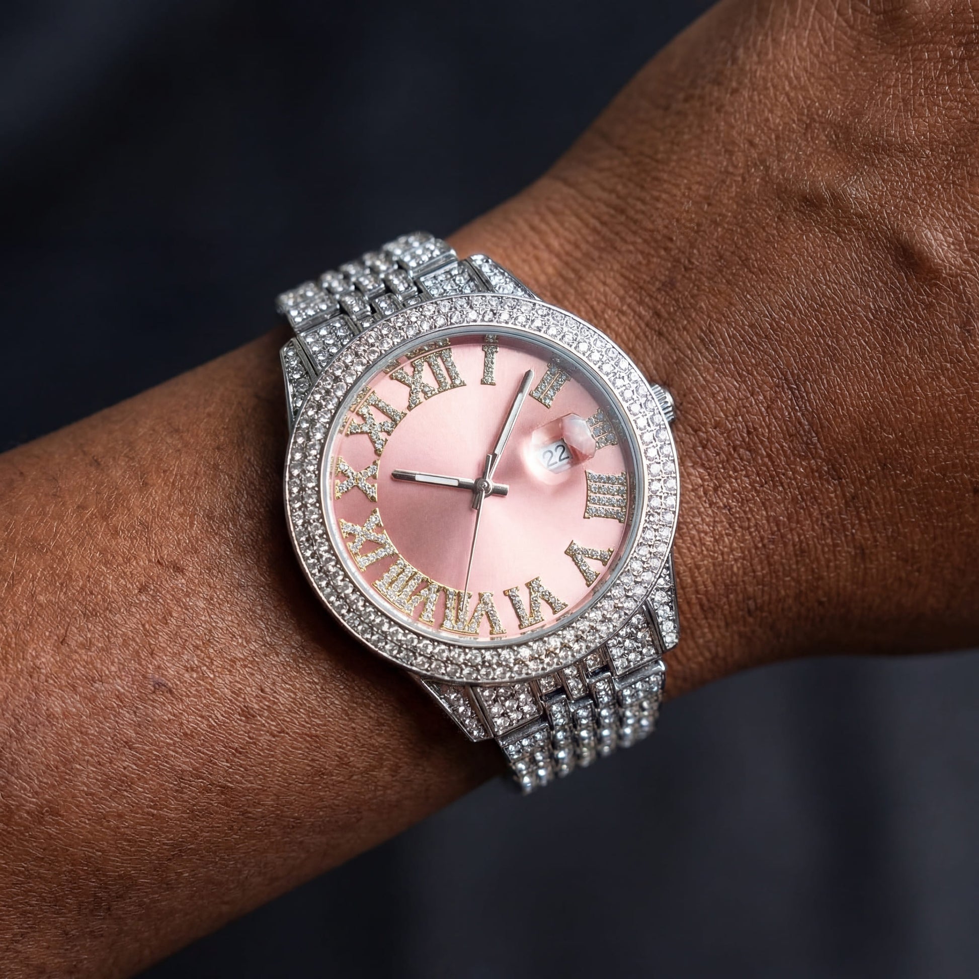 ICED OUT "REGINA" UHR - ICERAIN JEWELRY