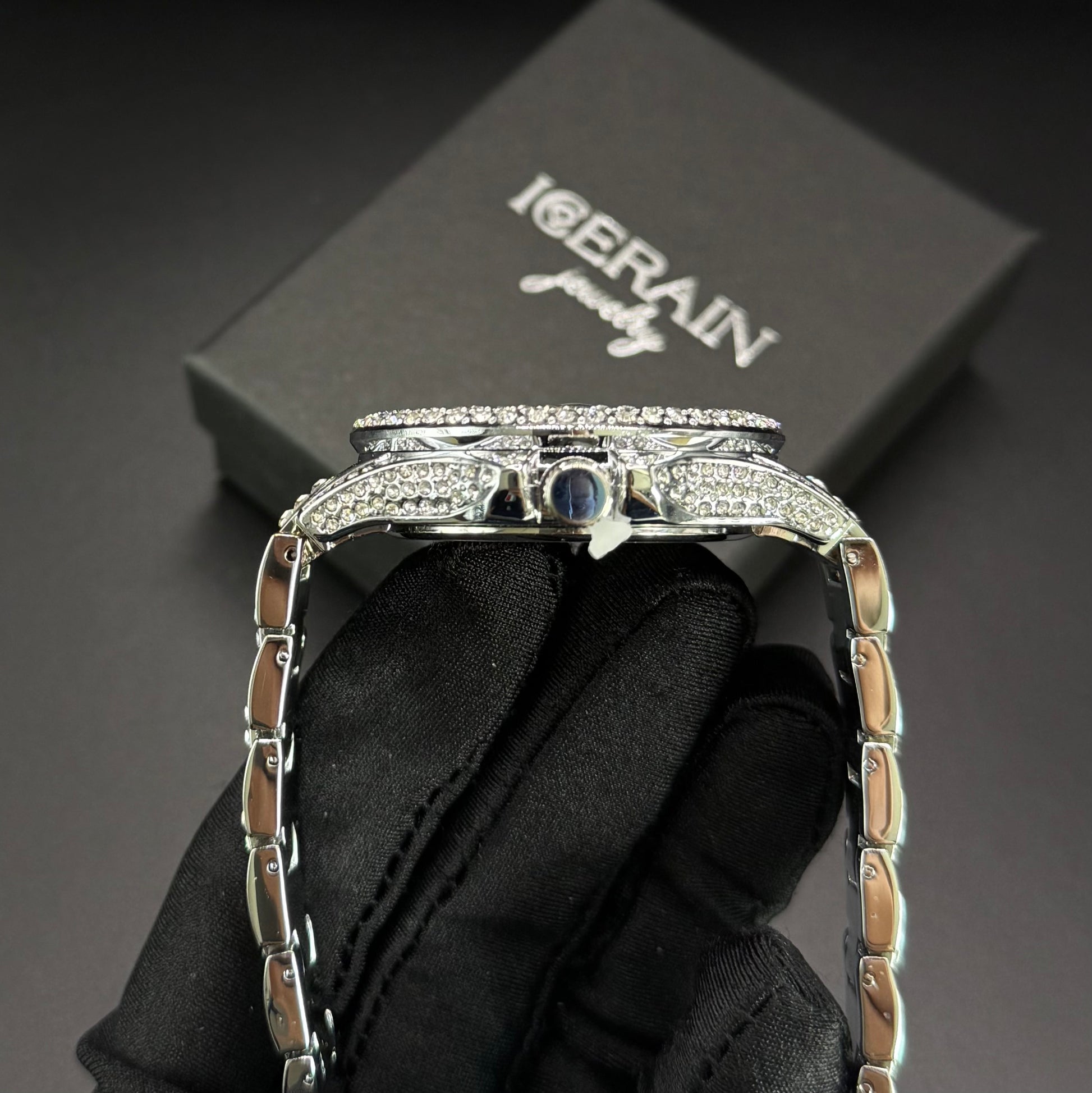 ICED OUT "ARABIC" UHR - ICERAIN JEWELRY