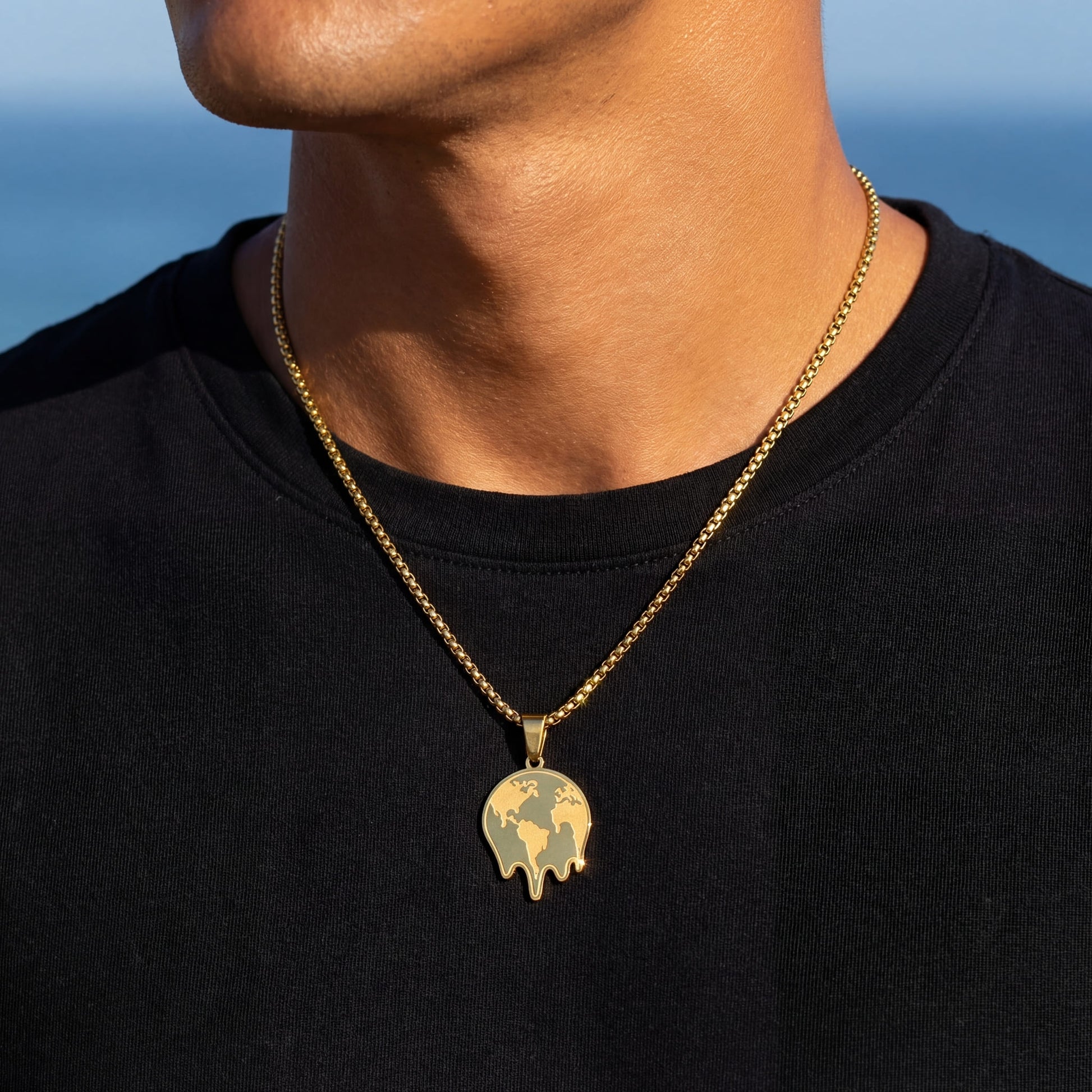 EDELSTAHL "WORLD 999" KETTE - ICERAIN JEWELRY