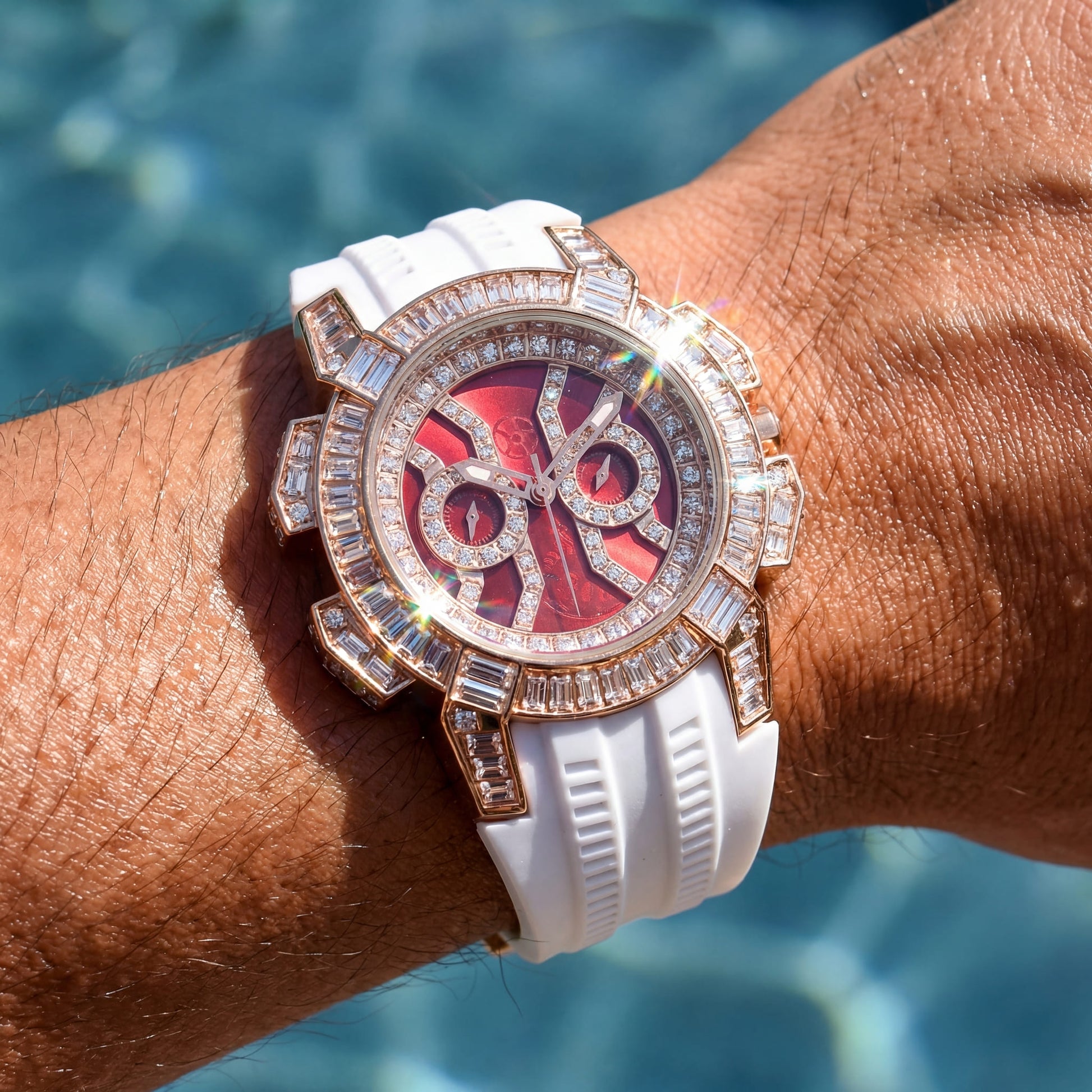 ICED OUT "SUNSTAR" UHR - ICERAIN JEWELRY